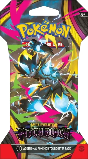 Pitch Black Sleeved Booster Pack product image