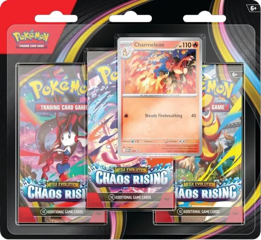 Chaos Rising 3 Pack Blister (Charmeleon) product image