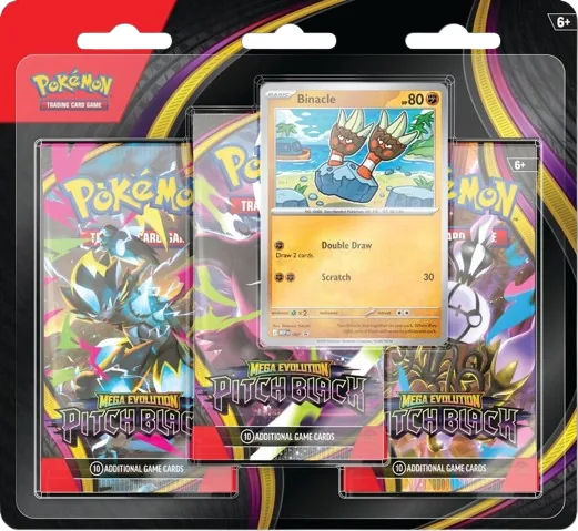 Pitch Black 3 Pack Blister (Binacle) product image