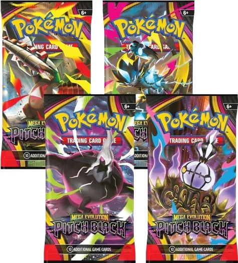 Pitch Black Booster Pack Art Bundle (Set of 4) product image
